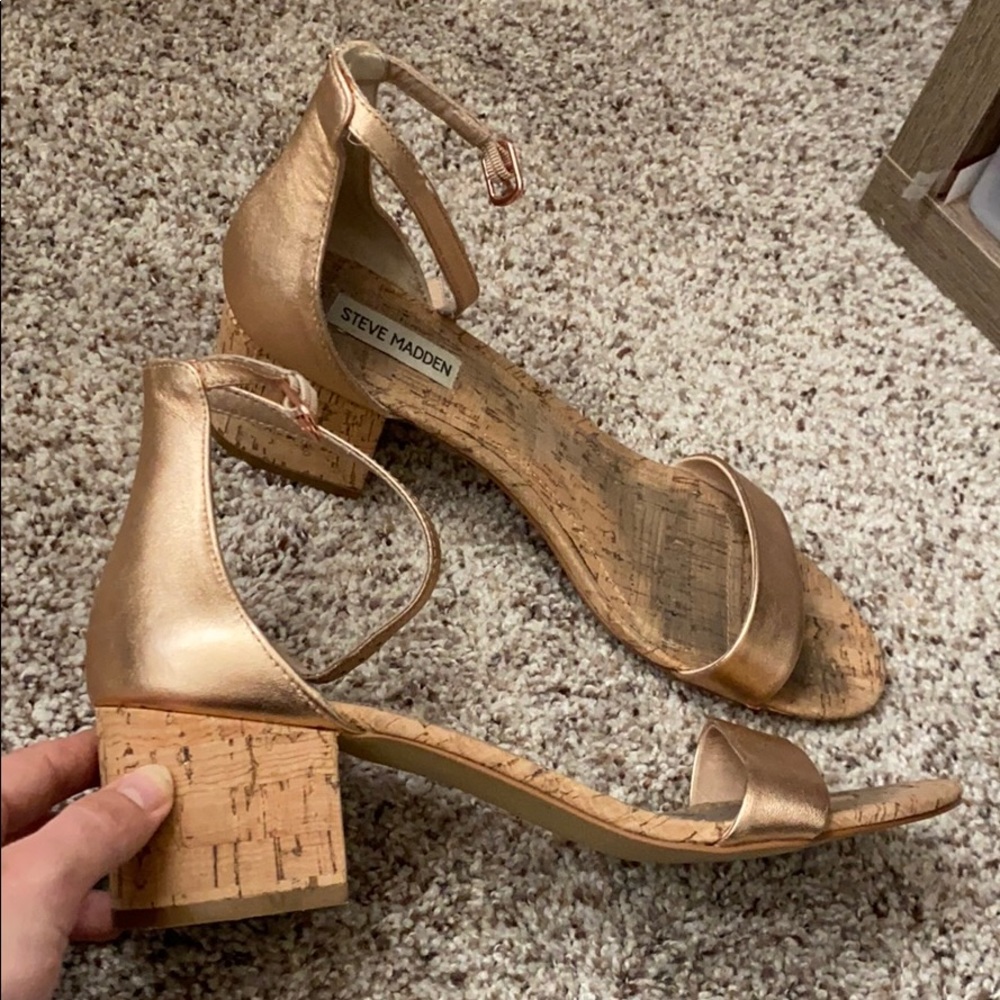 Steve Madden Rose Gold Heel